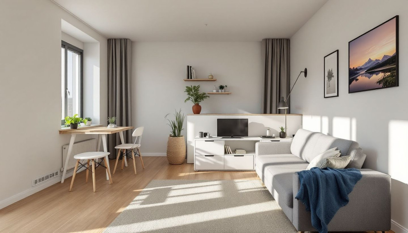 Maximiser l'espace de votre studio : conseils pratiques
